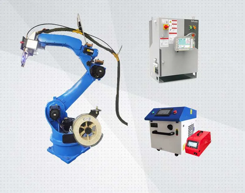 Automatic Robotic Metal Laser Welder Automated Steel Robot Laser Welding Machine Price